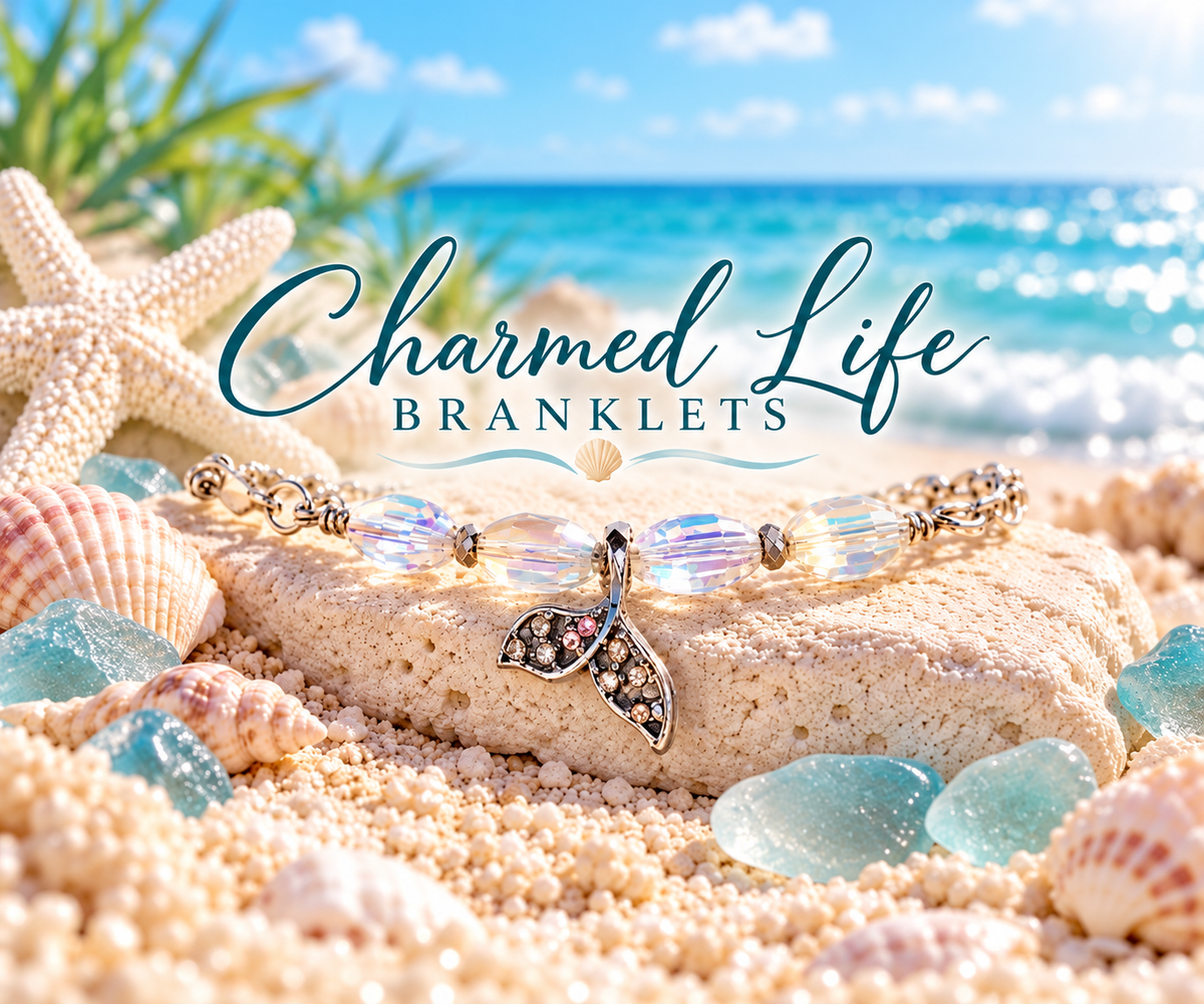 Charmed Life Branklets collection with complete title and bracelet