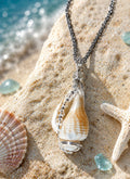 Crystal Cove Shell Necklace 🐚🤍