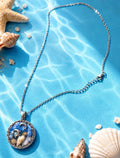 Dolphin Dreams Seascape Pendant 🐬🌊🐚